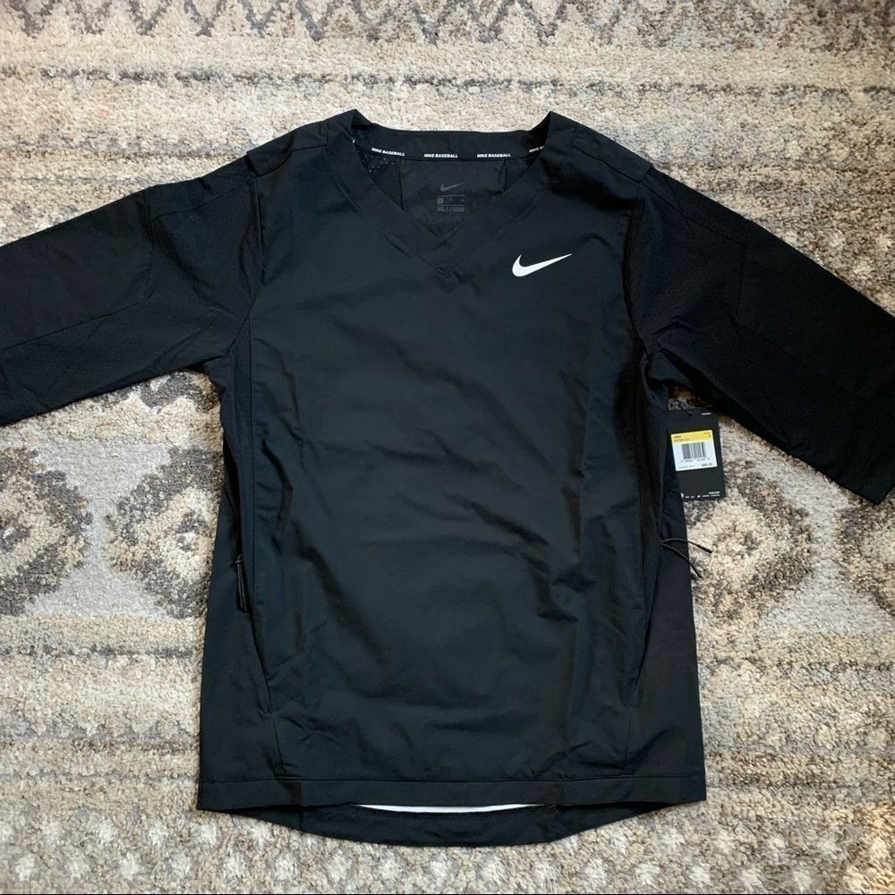 NWT Nike Black Baseball Jacket Small